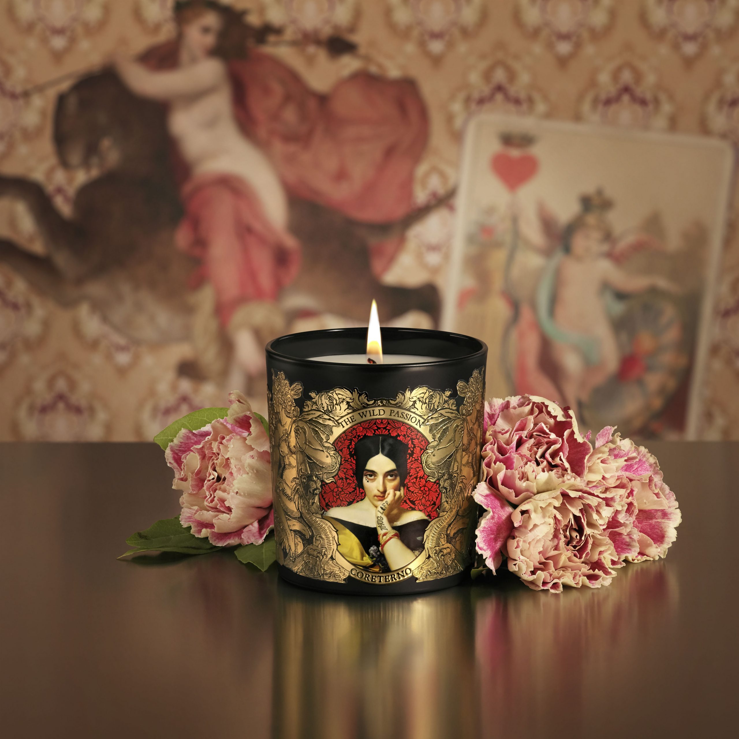 The Wild Passion - Intense Woody Scented Candle - Coreterno